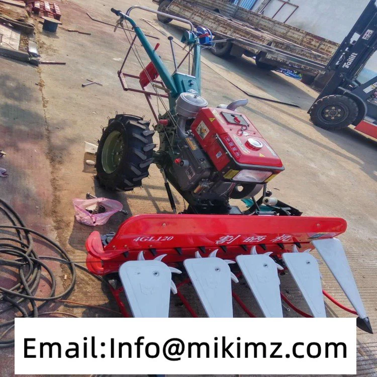 Factory rice wheat combine harvester machine 