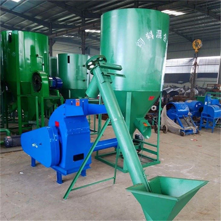 Cattle Chicken Pig Animal Feed Grinder Mixer