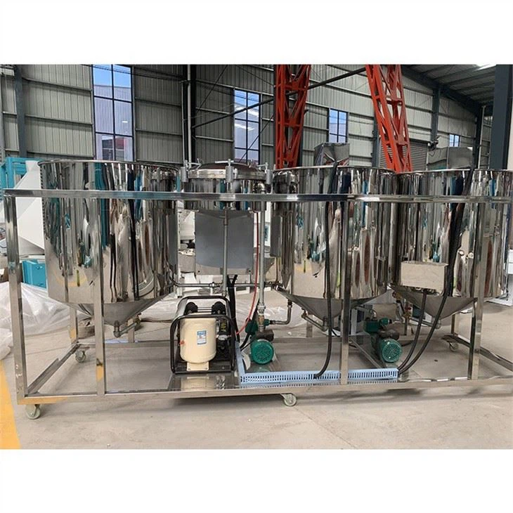 Crude Palm Oil Refining Machine