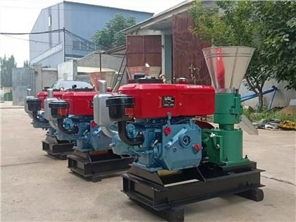 小さなおがくずペレットマシン