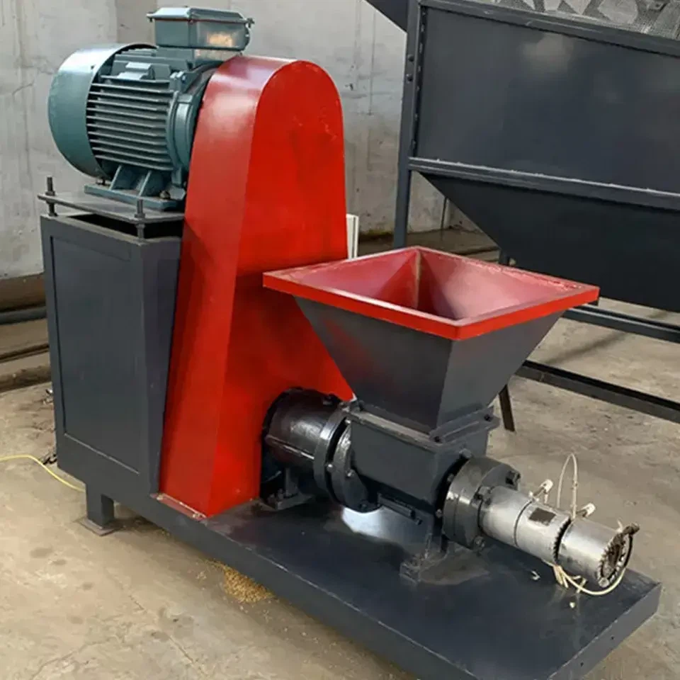 Safe Wood Briquette Making Machine