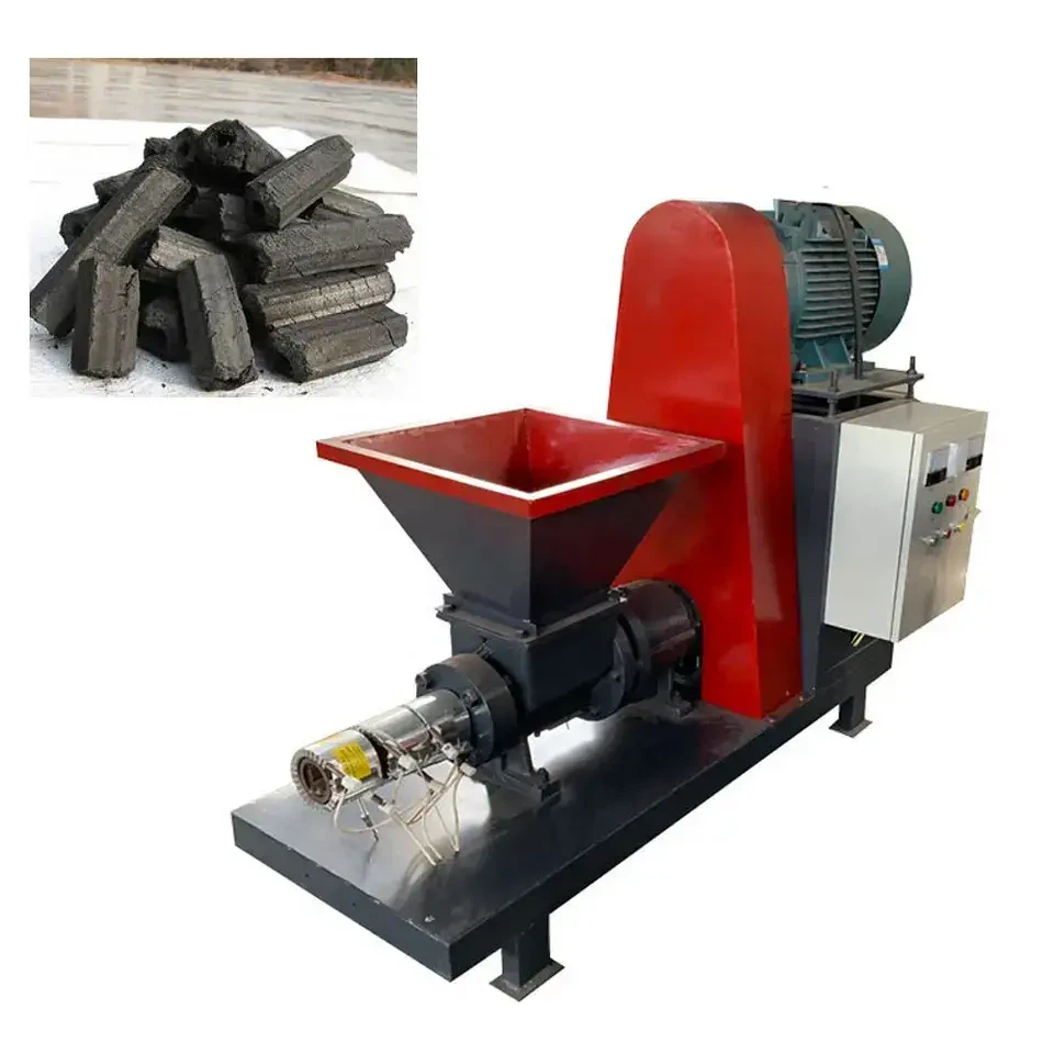 Safe Wood Briquette Making Machine