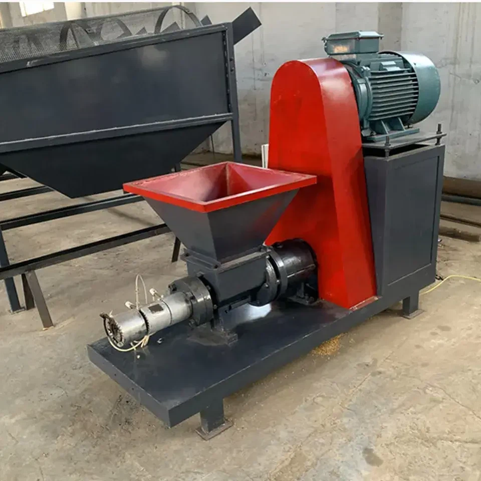 Safe Wood Briquette Making Machine