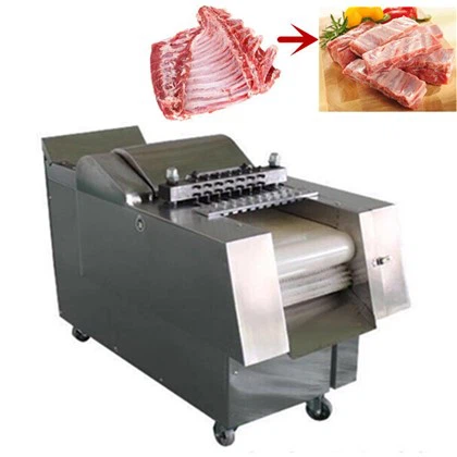 高い再購入率の肉切断機