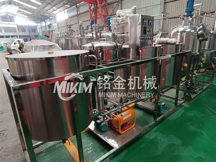Vegetable Oil Bleaching Deodorization Processing